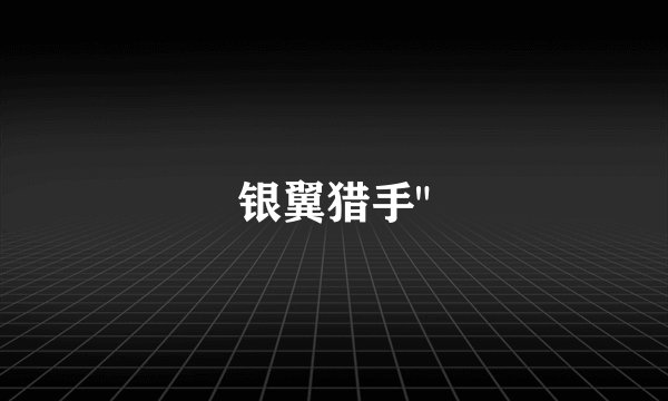 银翼猎手