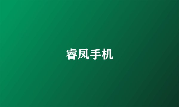 睿凤手机
