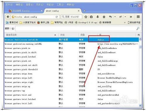 about:config 如何设置