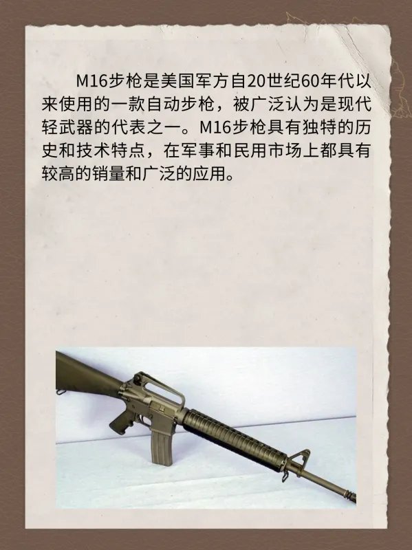 M16步枪有哪些特点?