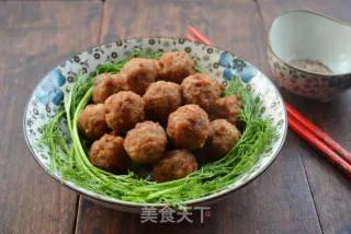 干炸丸子