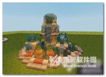 我的世界喷泉设计图一览以及喷泉怎么制作
