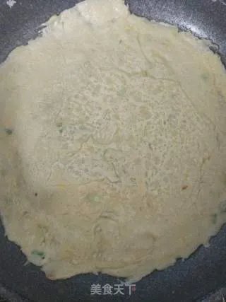 摊葱油饼