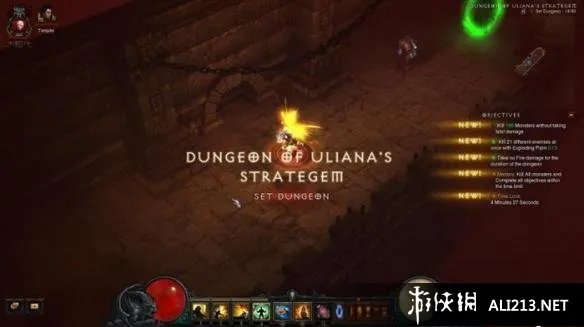 《暗黑破坏神3:夺魂之镰》全套装地下城任务图文攻略 全套装地下城任务目标及入口说明