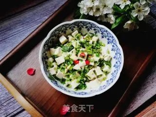 香椿拌豆腐