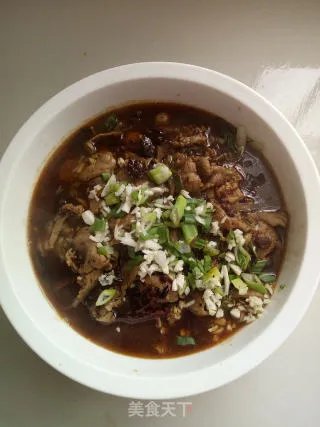 家常水煮肉片