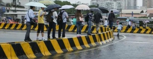 此次上海暴雨是受什么影响造成的?
