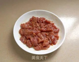 黄瓜炒肉片