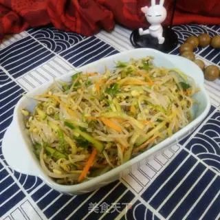 凉拌豆芽菜