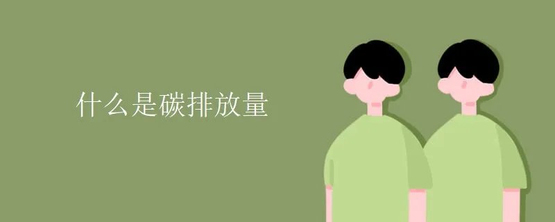 什么是碳排放量