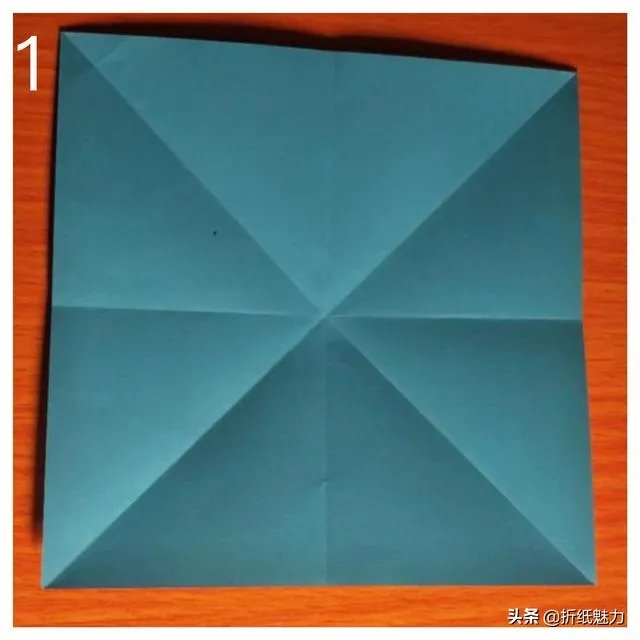 手工折纸（玫瑰花）怎样折？