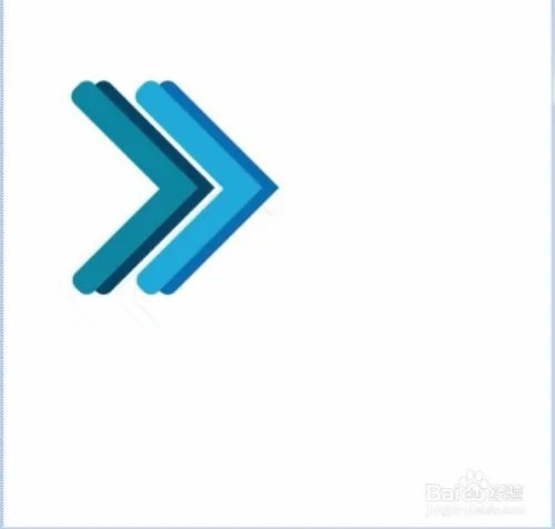 绘制三个箭头素材