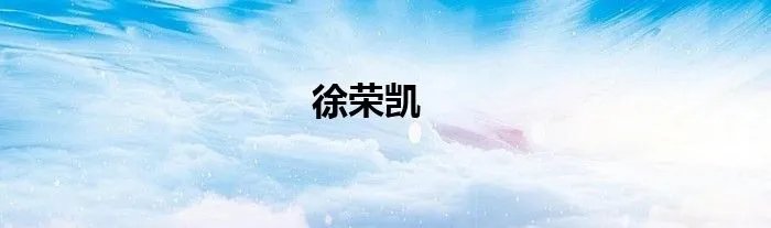 徐荣凯