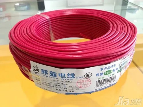 熊猫电线真伪辨别的方法