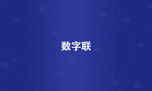 数字联