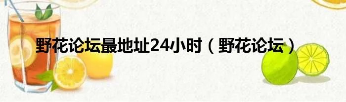 野花论坛最地址24小时（野花论坛）
