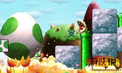 惊喜!《超级马里奥世界2》3DS版新图截图欣赏