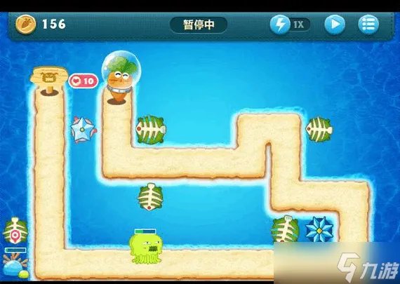 保卫萝卜5关怎么过 深海第五关的过关方法