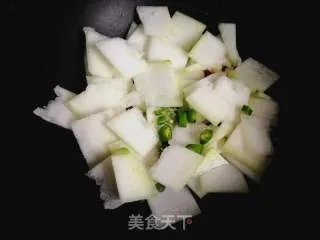 清炒冬瓜