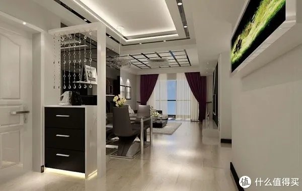 客厅屏风隔断好处多多，不信看看这5张屏风隔断效果图！