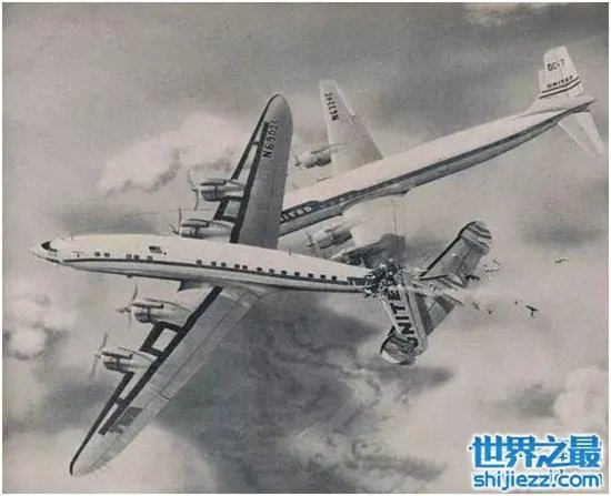 1956年大峡谷空中相撞事件,避免再发生开始装雷达