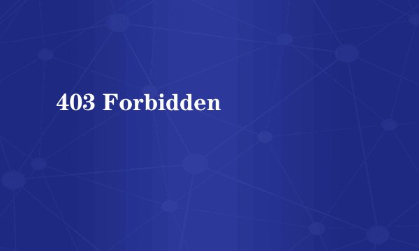 403 Forbidden