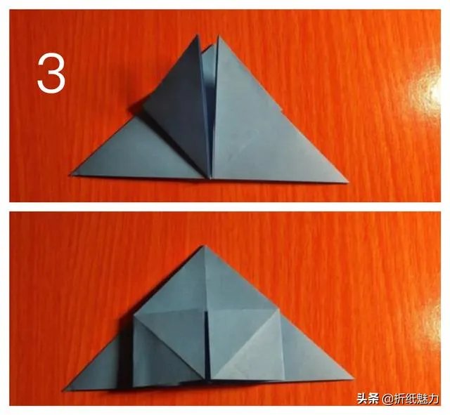 手工折纸(玫瑰花)怎样折?