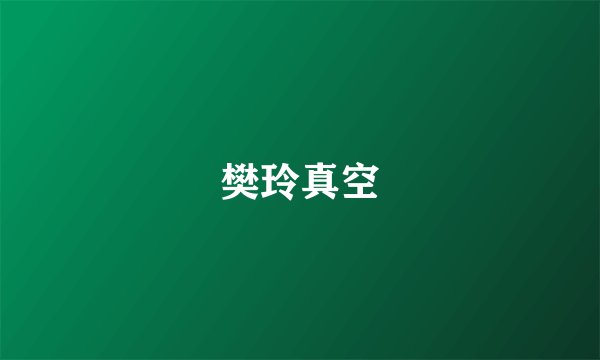 樊玲真空