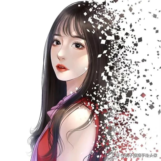 有没有霸气冷酷的黑白灰色系的女生头像?