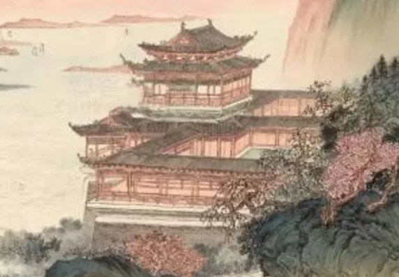 独上江楼思渺然，月光如水水如天。的意思是什么？