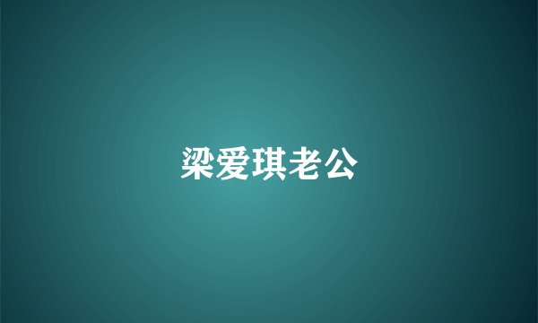 梁爱琪老公