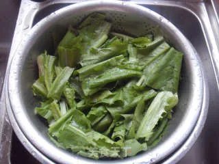 豆豉油麦菜