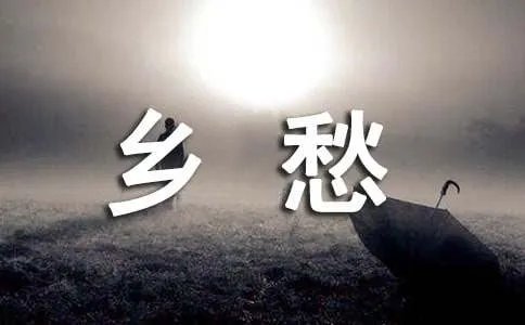 描写乡愁的诗句