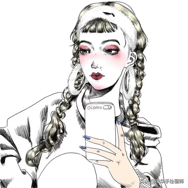有没有霸气冷酷的黑白灰色系的女生头像?