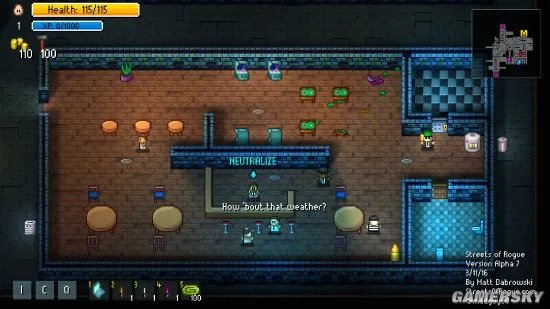 《地痞街区（Streets of Rogue）》上线Steam 像素风格超爽打击感还支持简体中文