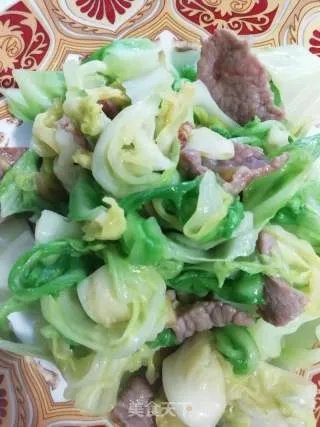 圆白菜炒肉
