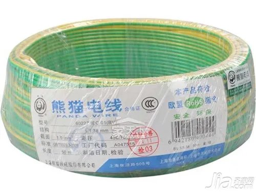 熊猫电线真伪辨别的方法