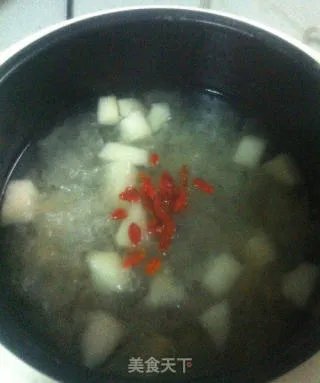 雪梨银耳汤