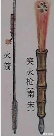 中国什么时候打仗开始用枪炮的？