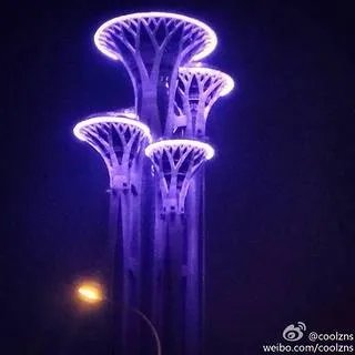 北京奥森公园246米观光塔将向公众开放 网友戏称“大钉子”