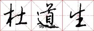 杜道生