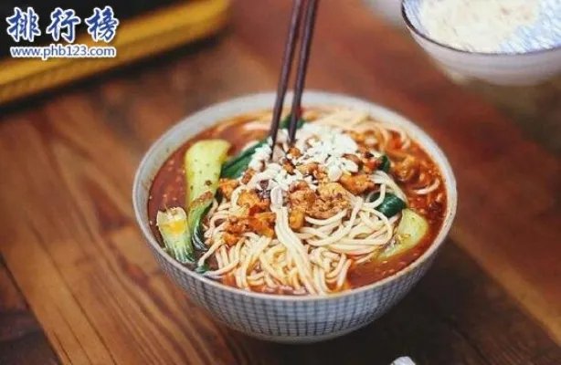 2017年重庆小面50强排名,重庆排名第一好吃小面是哪家