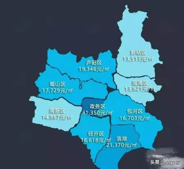 合肥的房价大概多少钱一平米?