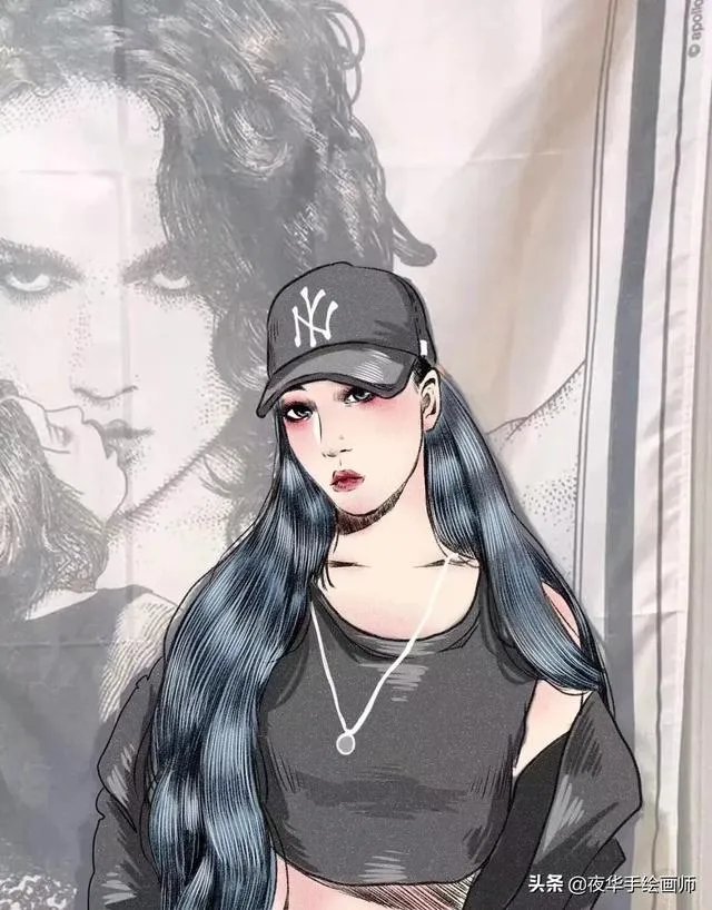 有没有霸气冷酷的黑白灰色系的女生头像?