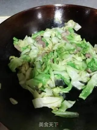 圆白菜炒肉