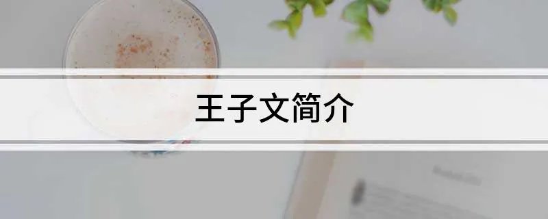 王子文简介