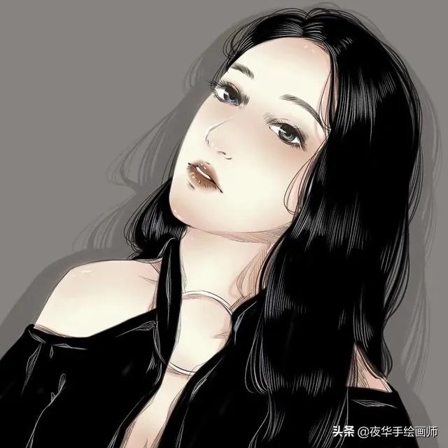 有没有霸气冷酷的黑白灰色系的女生头像?