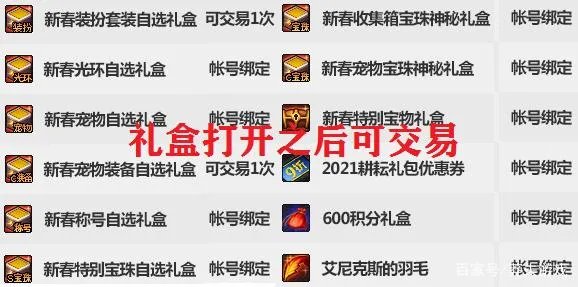 《DNF》2021春节套回血计算