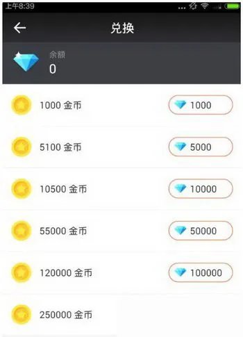 《一直播》金币兑换人民币规则说明