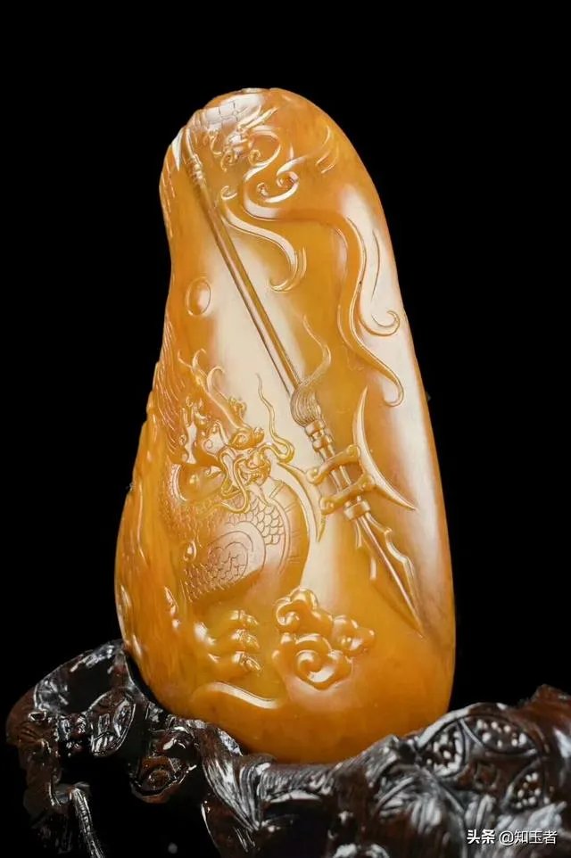 图中的和田玉的摆件价值如何?